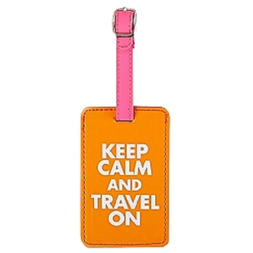 Brand New Chit Chat Luggage Tag Keep Calm And...